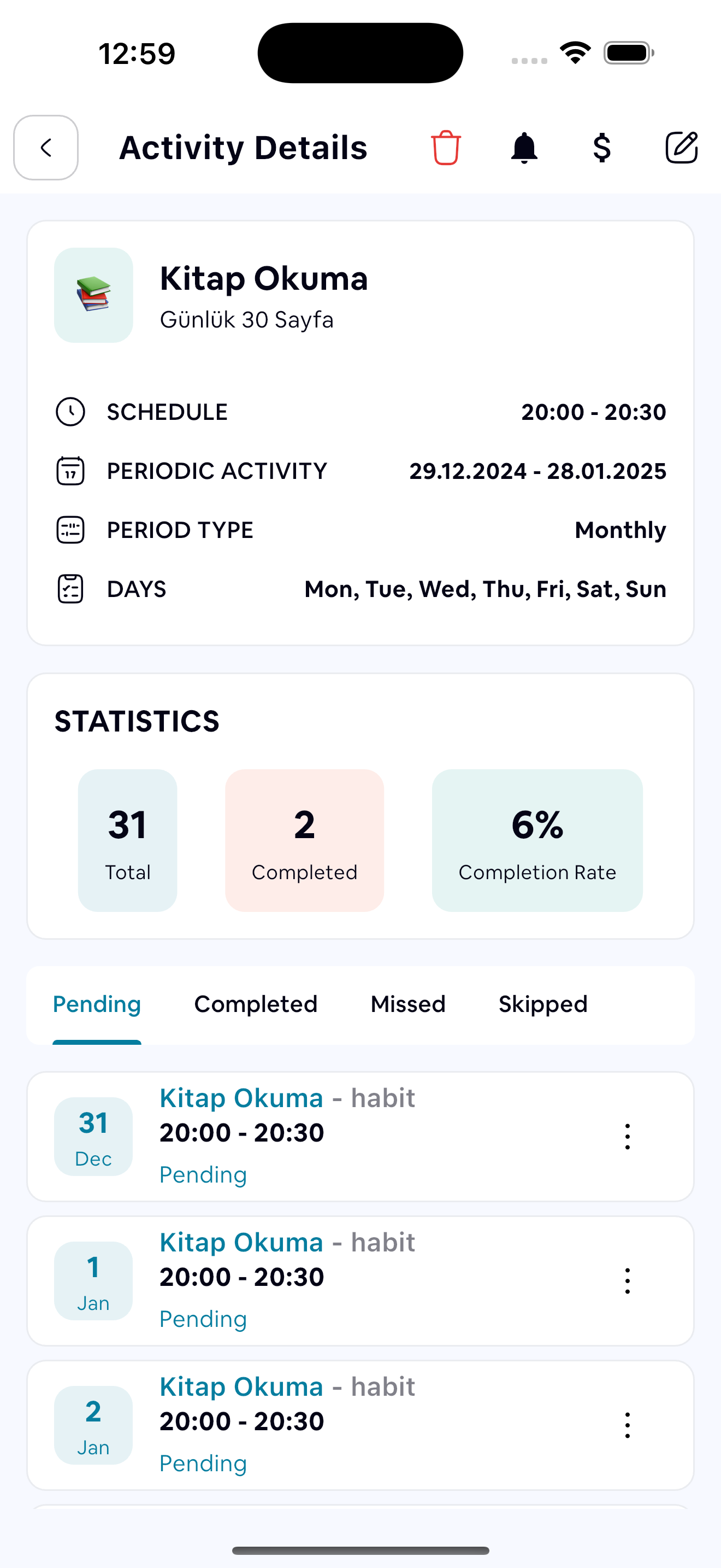 Previous Screenshot